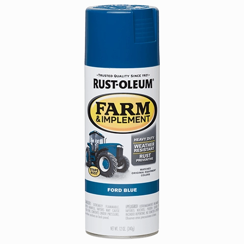12 OZ Farm & Implement Paint - Ford Blue
