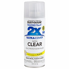 12 OZ Painter's Touch 2X Ultra Cover Clear Spray - Satin Clear