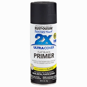 12 OZ Painter's Touch 2X Ultra Cover Primer Spray - Black Primer