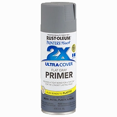 12 OZ Painter's Touch 2X Ultra Cover Primer Spray Paint - Gray Primer