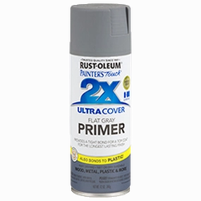 12 OZ Painter's Touch 2X Ultra Cover Primer Spray Paint - Gray Primer