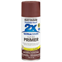 12 OZ Painter's Touch 2X Ultra Cover Primer Spray Paint - Red Primer