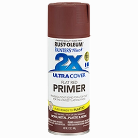 12 OZ Painter's Touch 2X Ultra Cover Primer Spray Paint - Red Primer