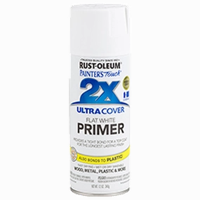 12 OZ Painter's Touch 2X Ultra Cover Primer Spray Paint - White Primer