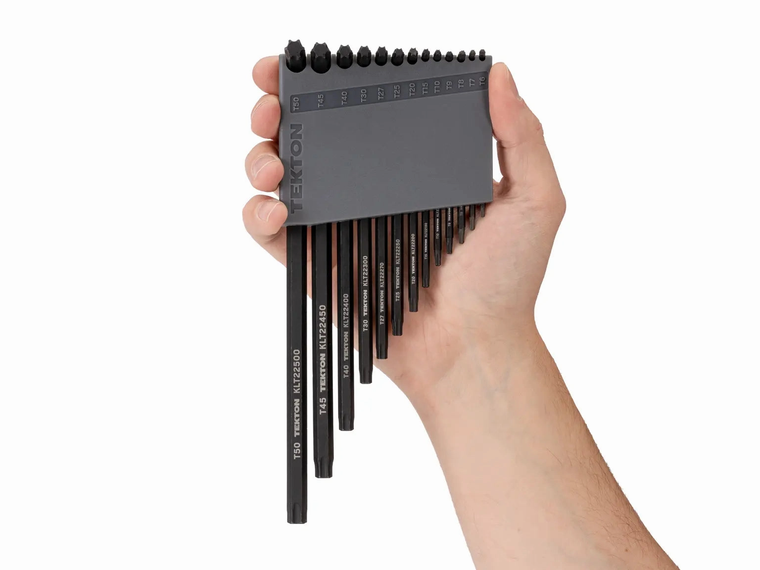 13-Piece Star L-Key Set with Holder (T6-T50)