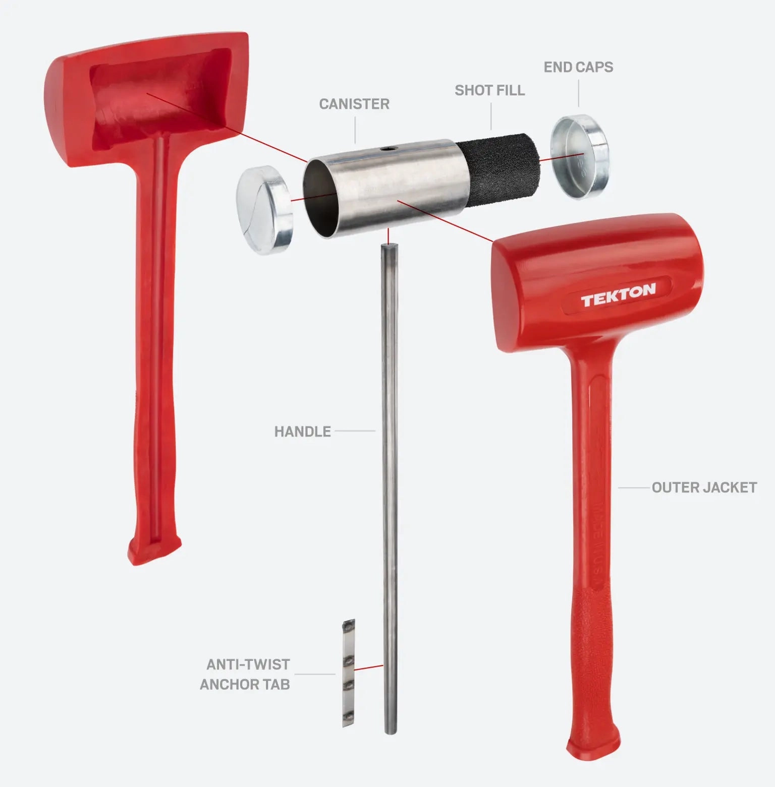 39oz. Dead Blow Hammer