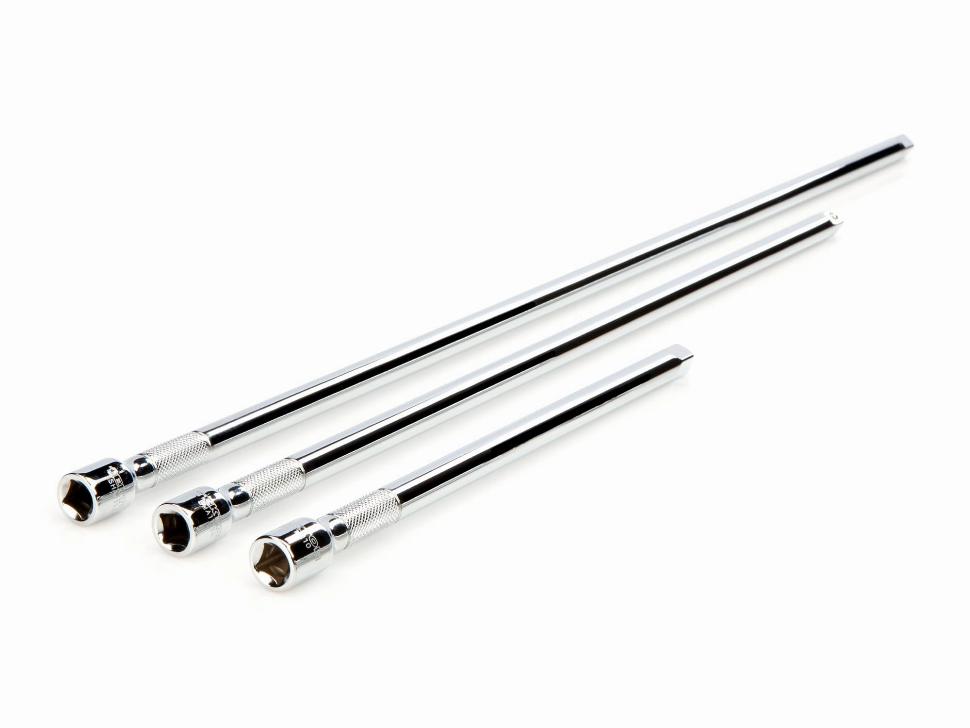 3/8 Inch Drive Extension Set. 3-Piece (10. 18. 24 in.)