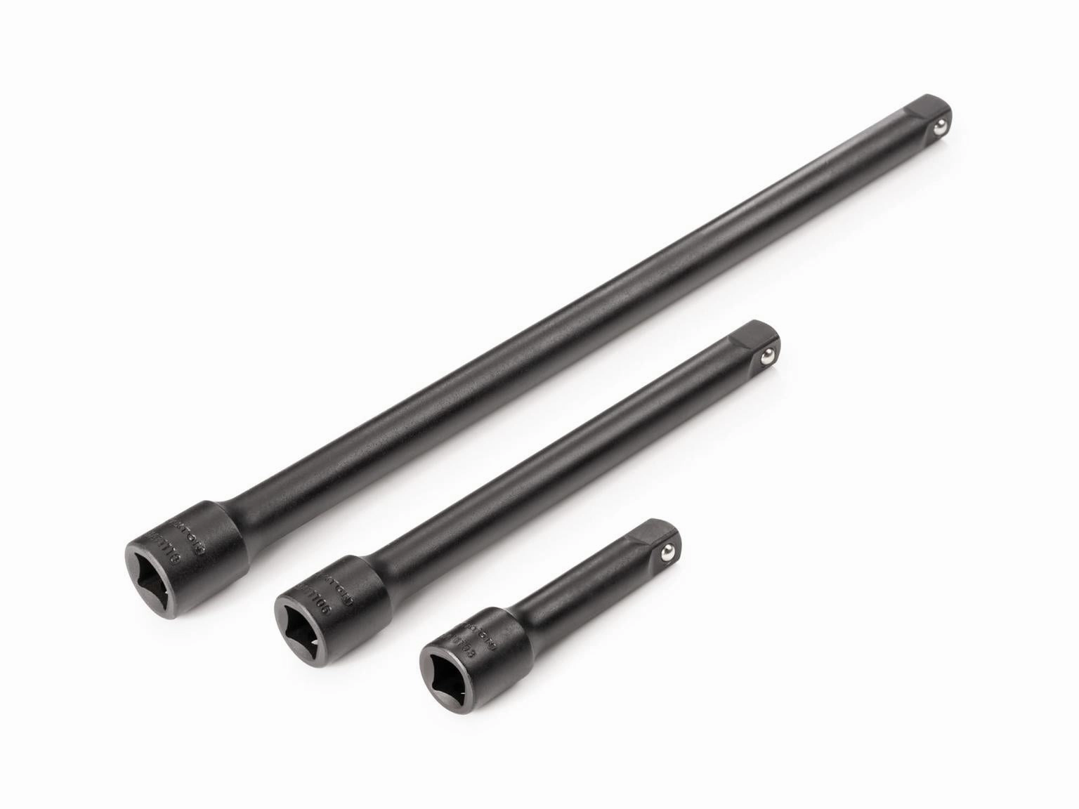 3/8 Inch Drive Extension Set. 3-Piece (3. 6. 10 in.)