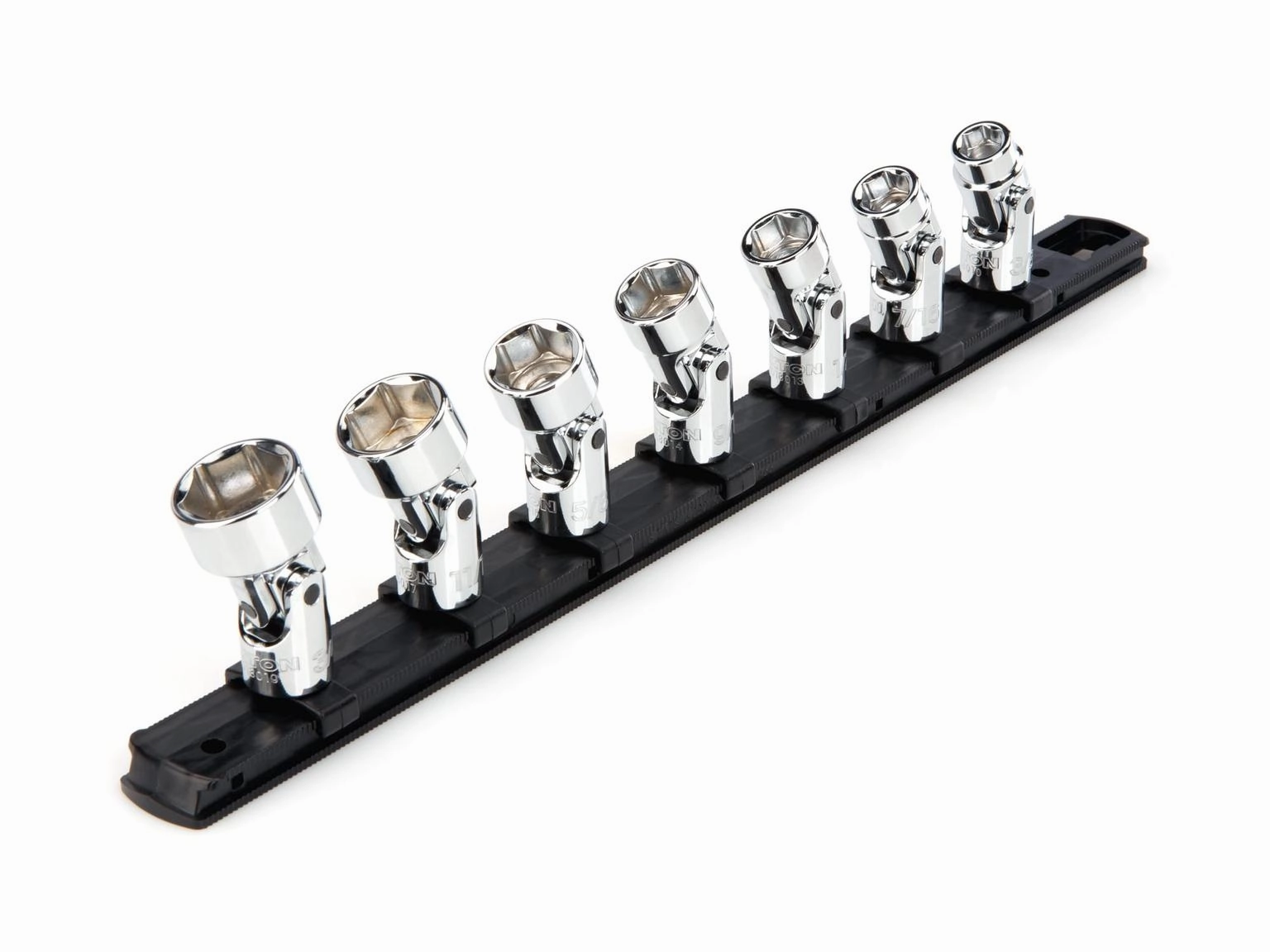 3/8 Inch Drive Universal Joint Socket Set. 7-Piece (3/8-3/4 in.)