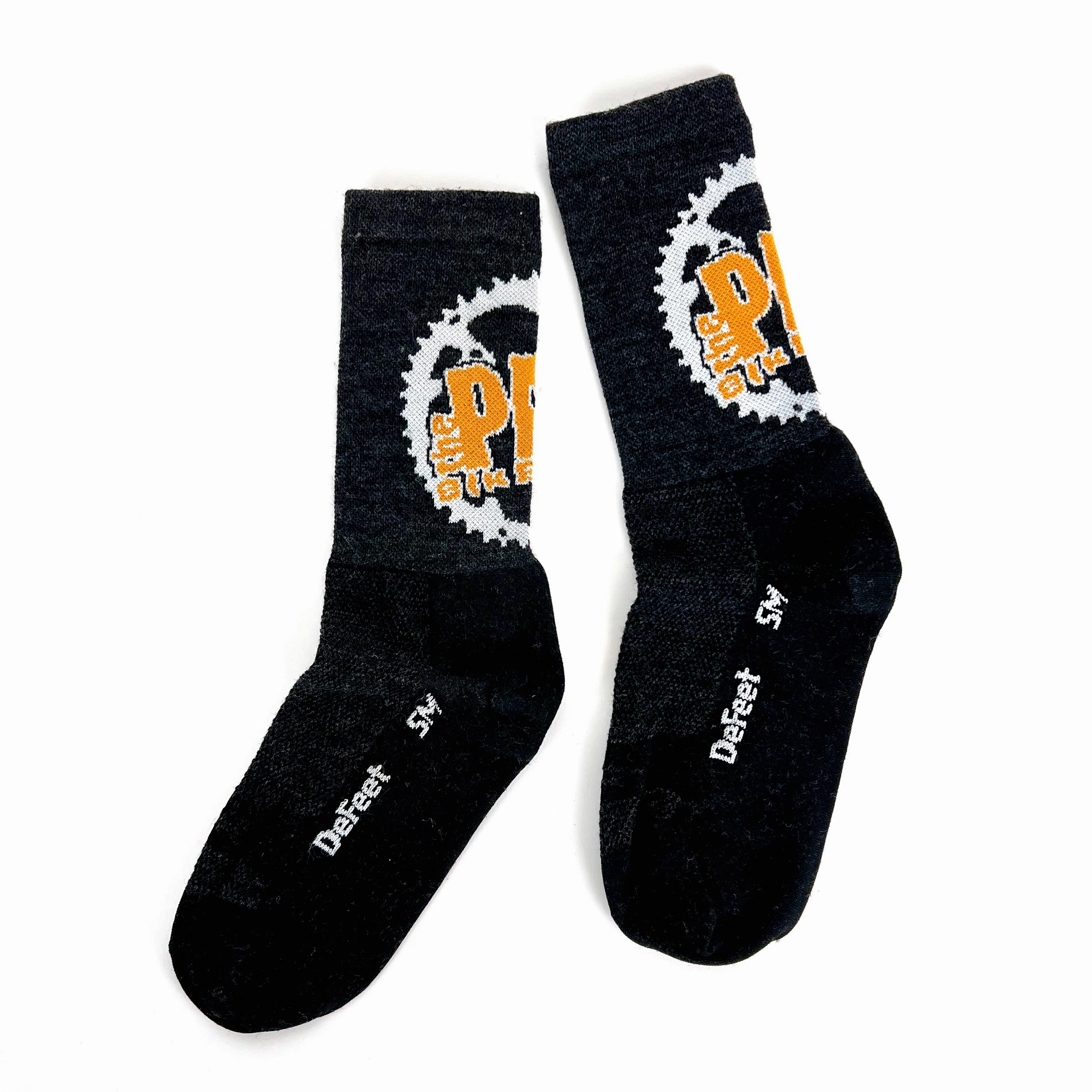 5" Path Logo Socks