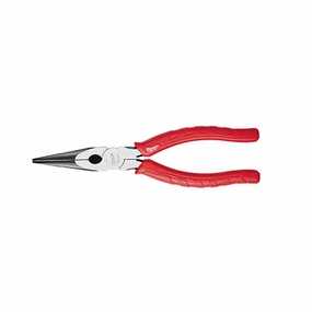 8 In. Comfort Grip Long Nose Pliers