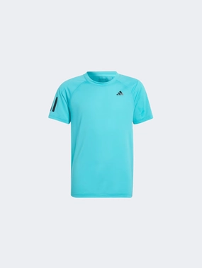 Adidas Club Kids-Girls Tennis T-Shirt Lucid Cyan
