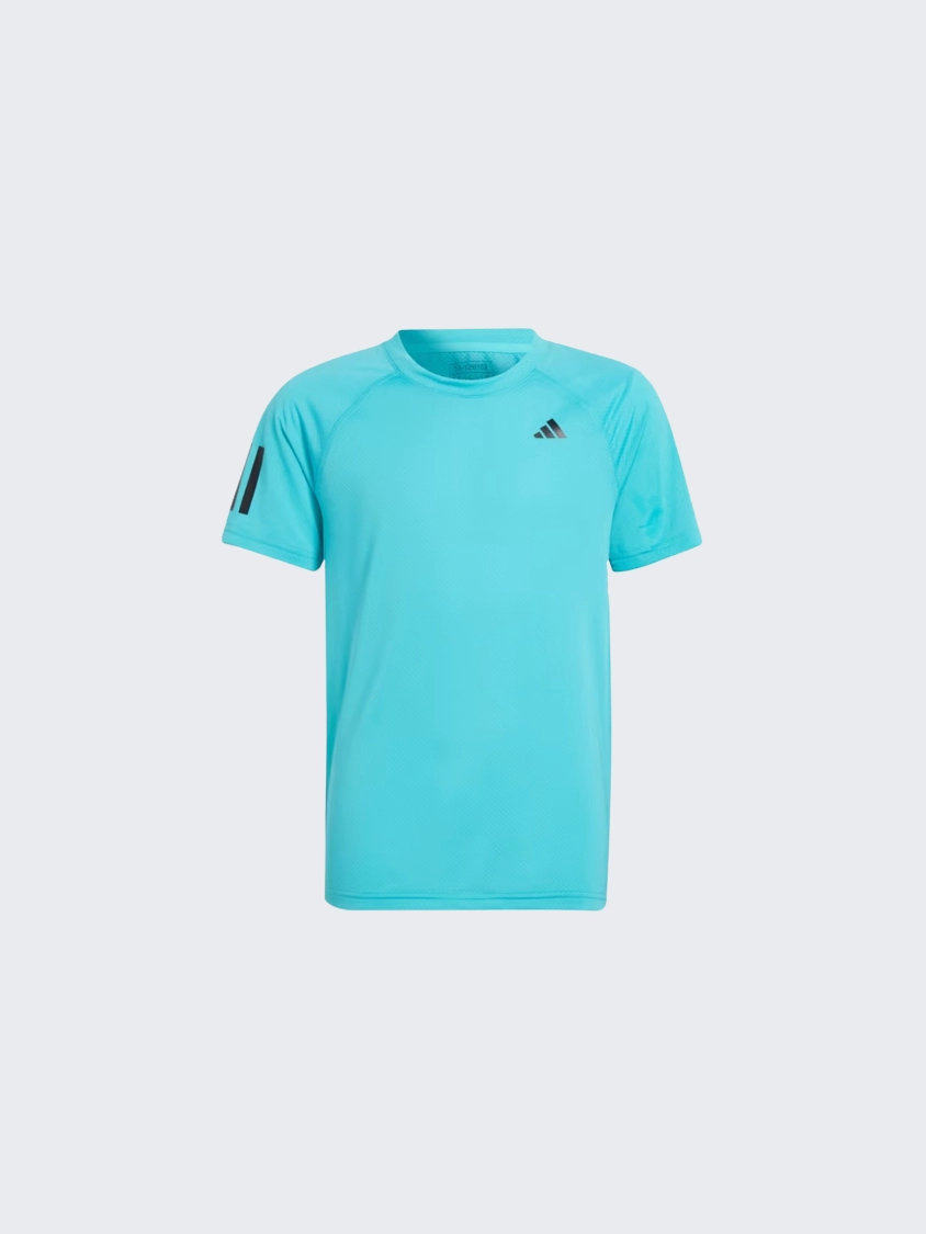 Adidas Club Kids-Girls Tennis T-Shirt Lucid Cyan