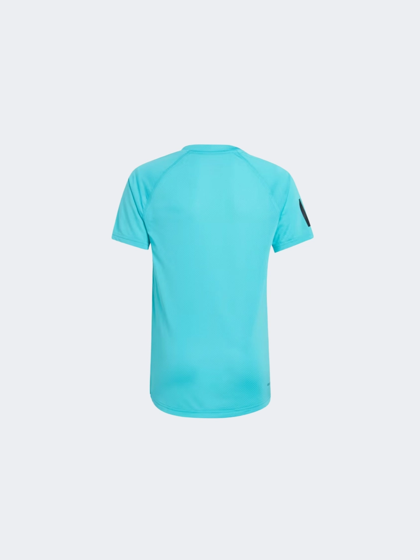 Adidas Club Kids-Girls Tennis T-Shirt Lucid Cyan