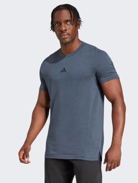 Adidas D4T Men Training T-Shirt Aurora Ink