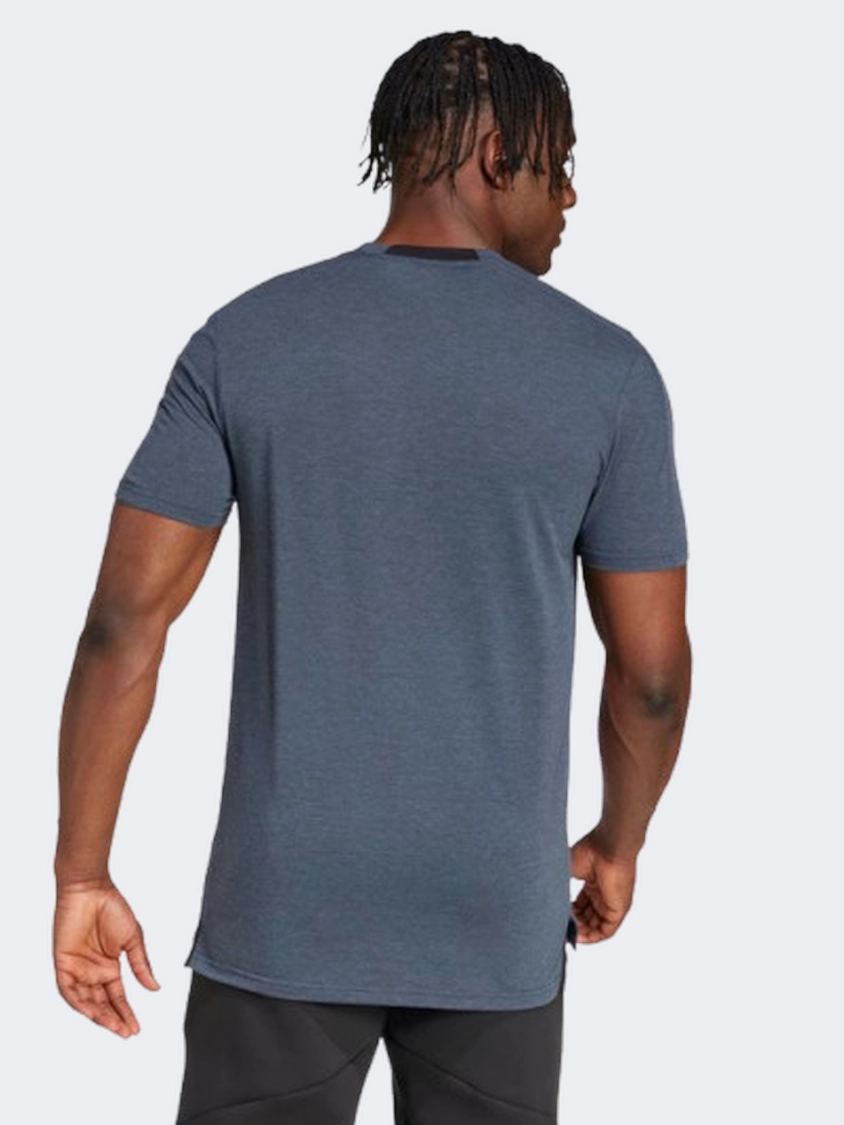 Adidas D4T Men Training T-Shirt Aurora Ink