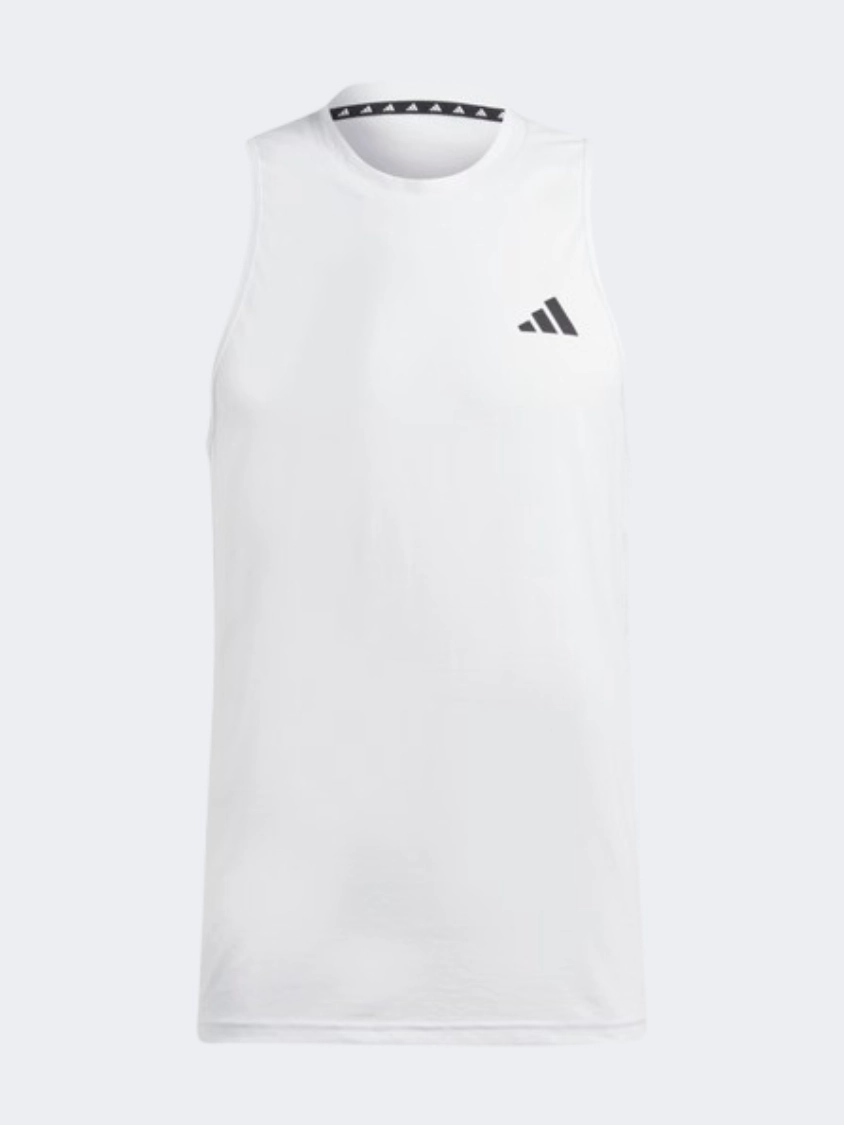 Adidas Essentials Feelready Men Training Sleeveless White/Black