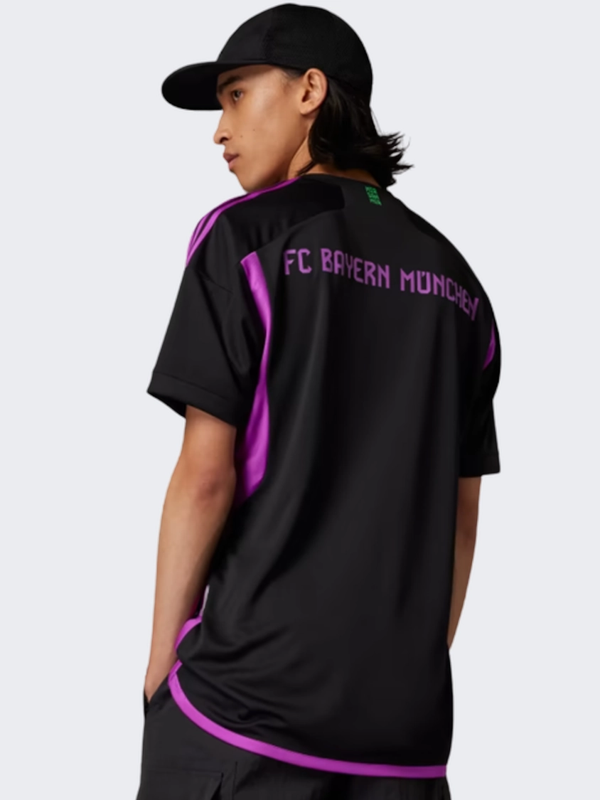 Adidas Fcb Away Men Football T-Shirt Black