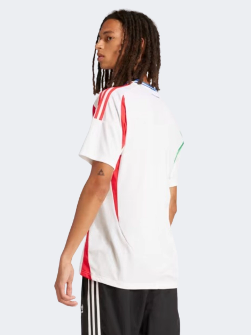 Adidas Flag Inspired Italy Away Men Football T-Shirt White/Red/Green