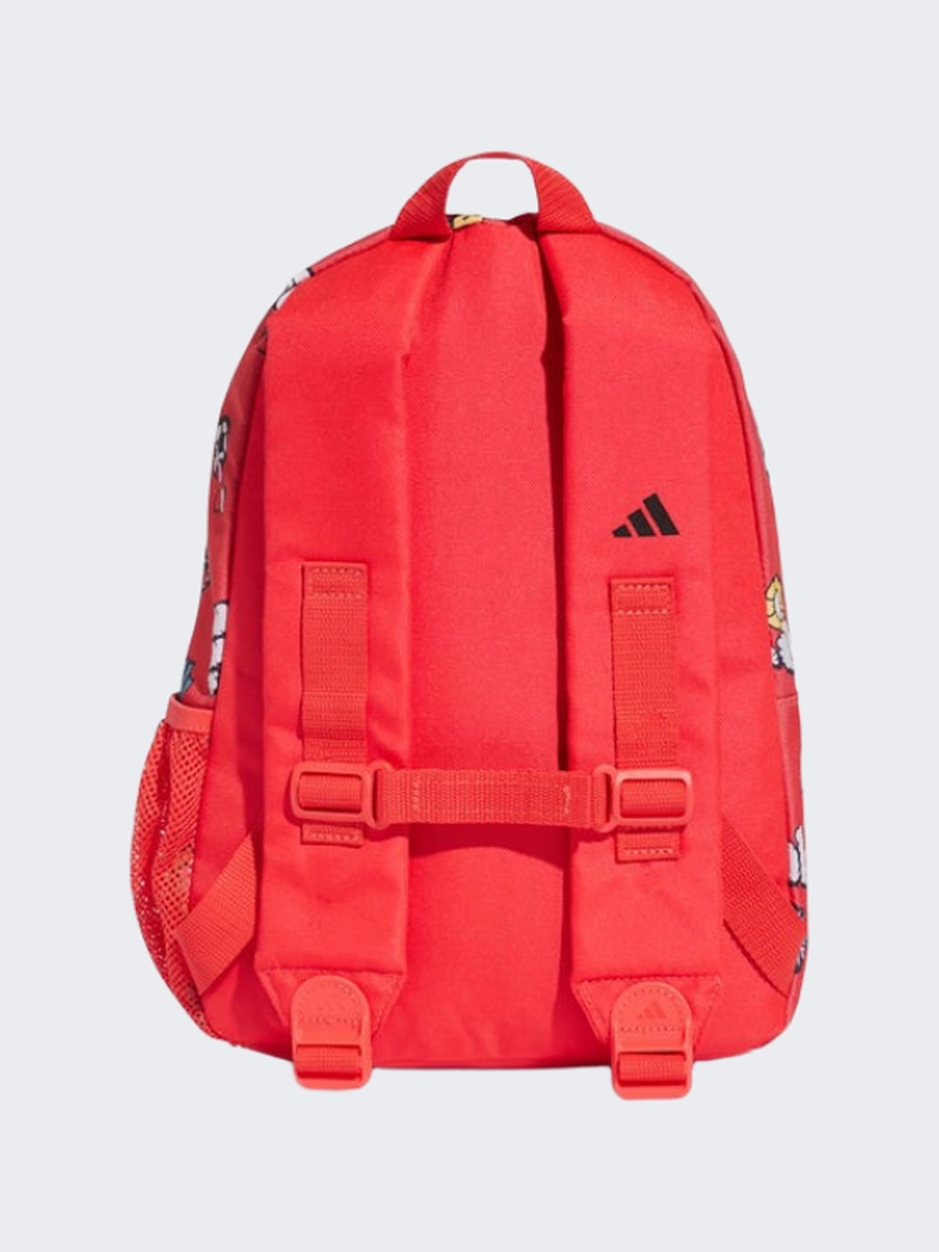 Adidas Fun Kids Girls Training Bag Semi Lucid Red