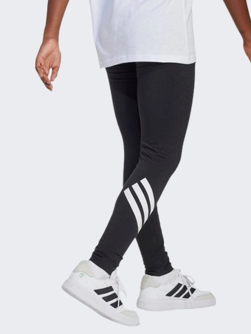 Adidas Future Icons 3 Stripes Kids-Girls Sportswear Tight Black/White