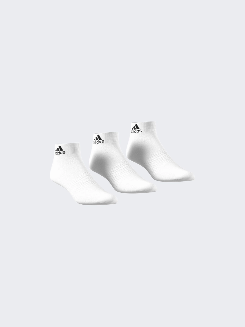 Adidas Light Ank 3Pp Kids Unisex Training Sock White Dz9435