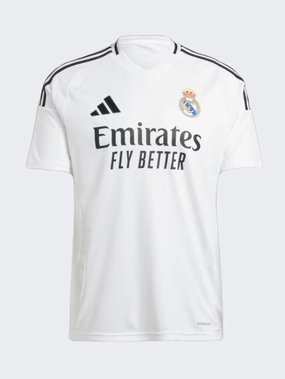 Adidas Real Madrid Home Men Football T-Shirt White/Black