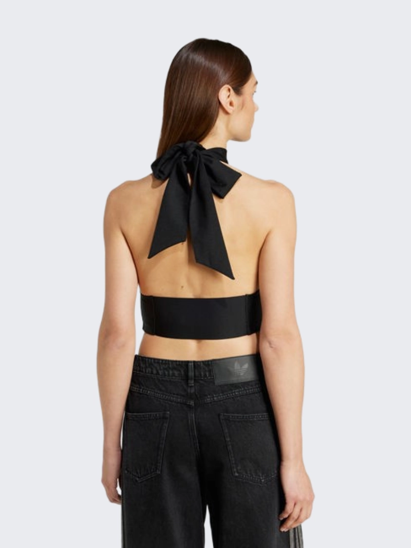 Adidas Tie Neck Women Original Tank Black