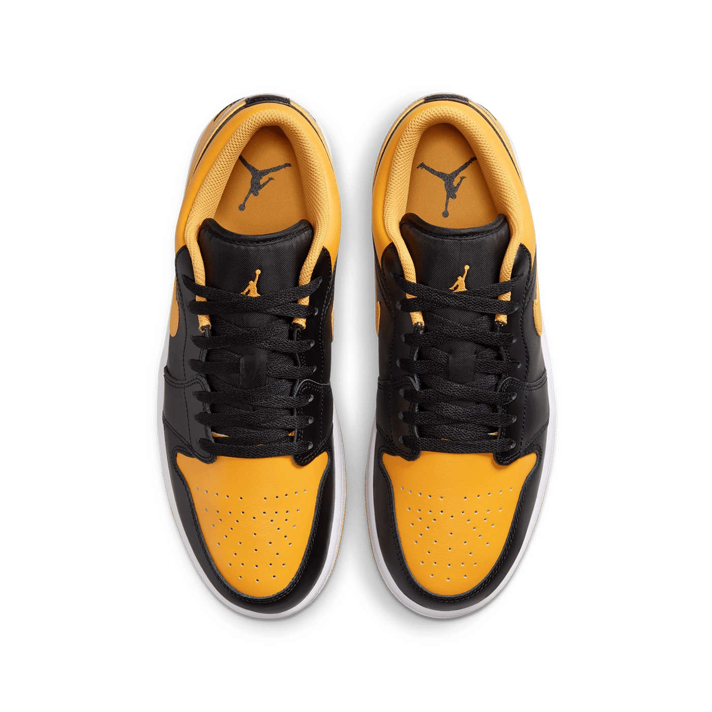 Air Jordan 1 Low 'Black and Yellow Ochre'