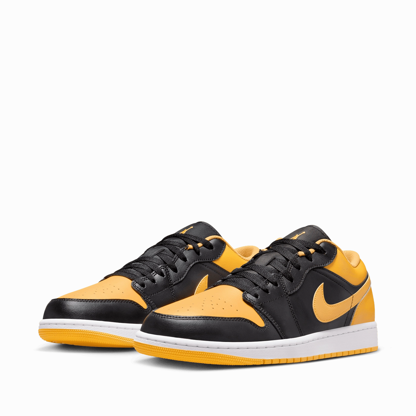 Air Jordan 1 Low 'Black and Yellow Ochre'