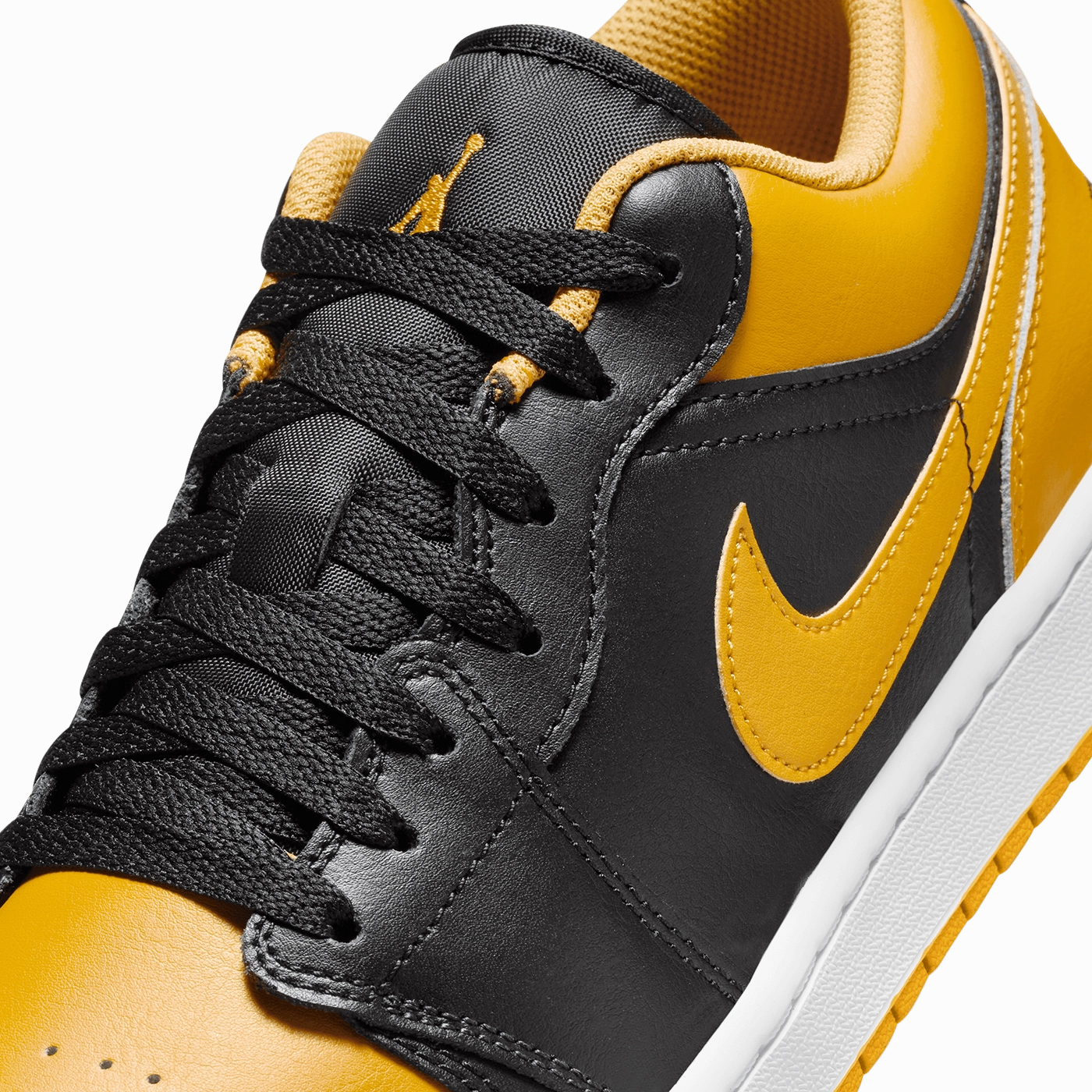 Air Jordan 1 Low 'Black and Yellow Ochre'