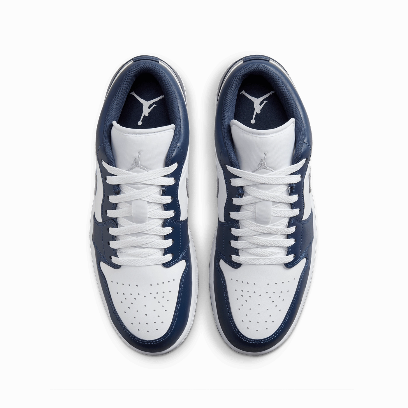 Air Jordan 1 Low 'White and Midnight Navy'