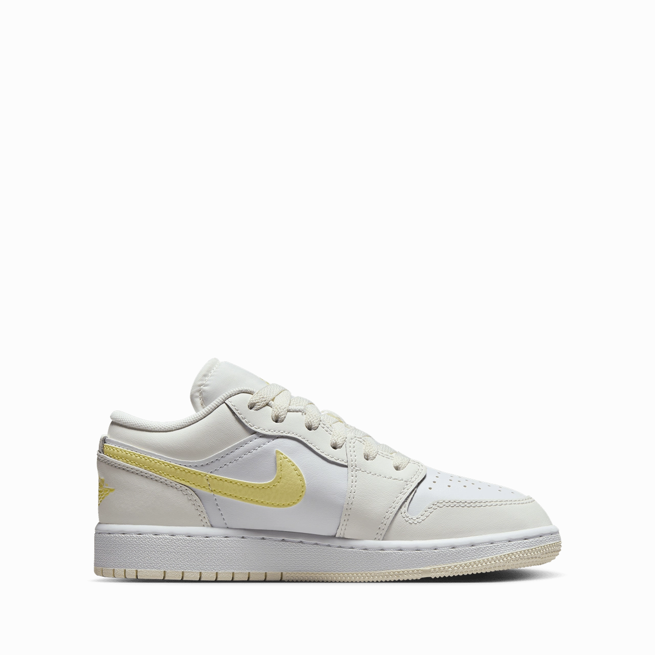 Air Jordan 1 Low GS 'Sail and Light Laser Orange'