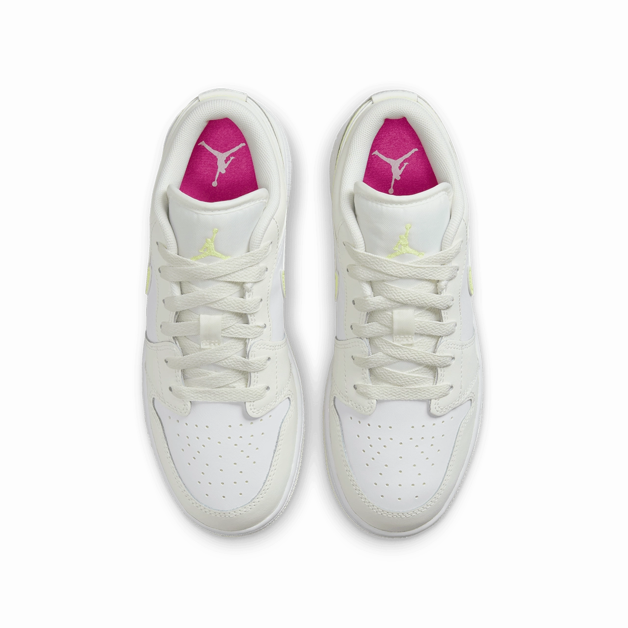 Air Jordan 1 Low GS 'Sail and Light Laser Orange'