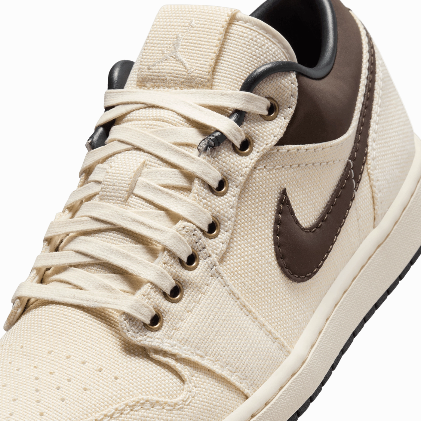 Air Jordan 1 Low Premium 'Pale Ivory and Baroque Brown'