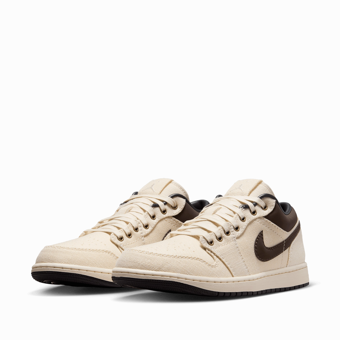 Air Jordan 1 Low Premium 'Pale Ivory and Baroque Brown'