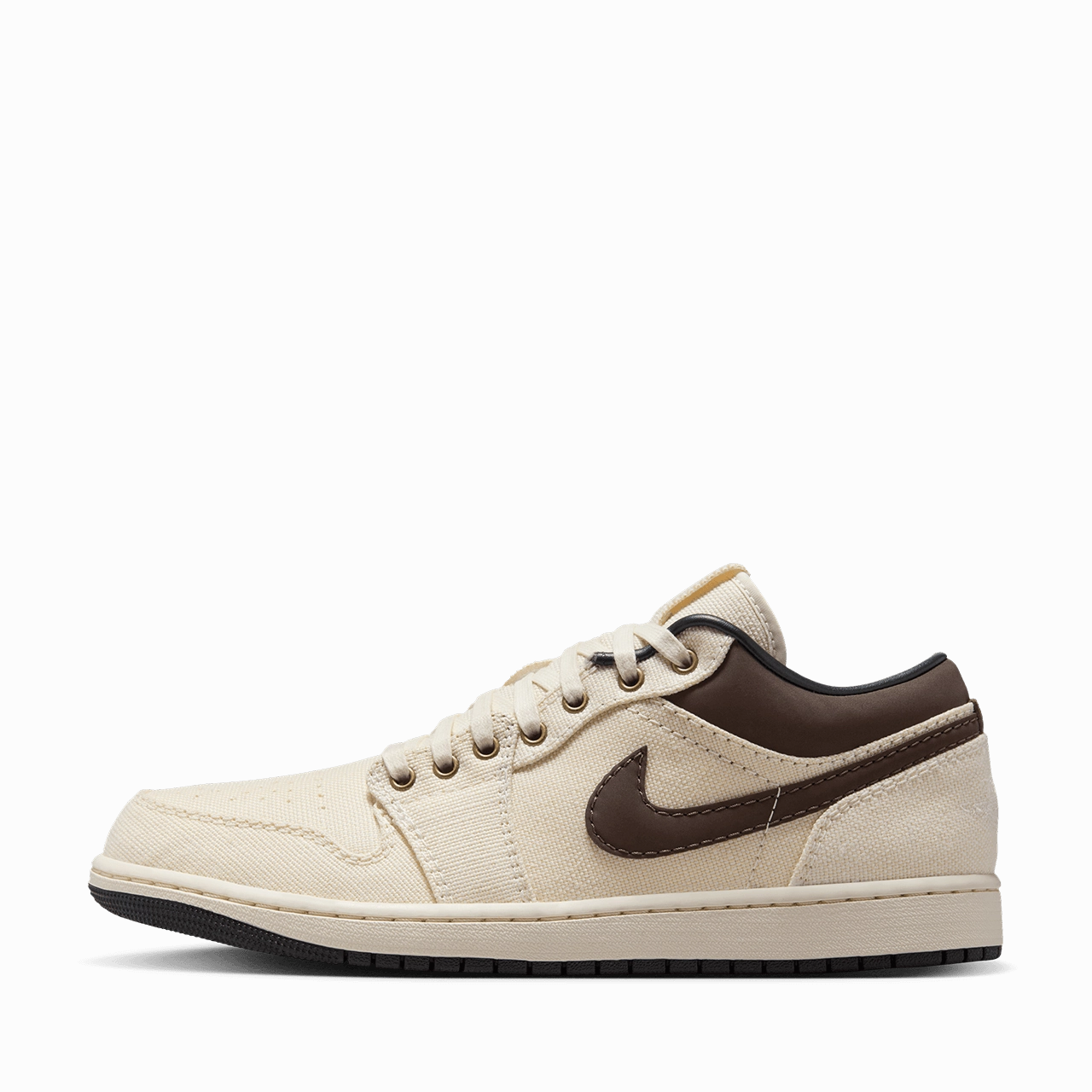 Air Jordan 1 Low Premium 'Pale Ivory and Baroque Brown'