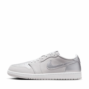 Air Jordan 1 Retro Low OG 'Silver' // Outlet Sale