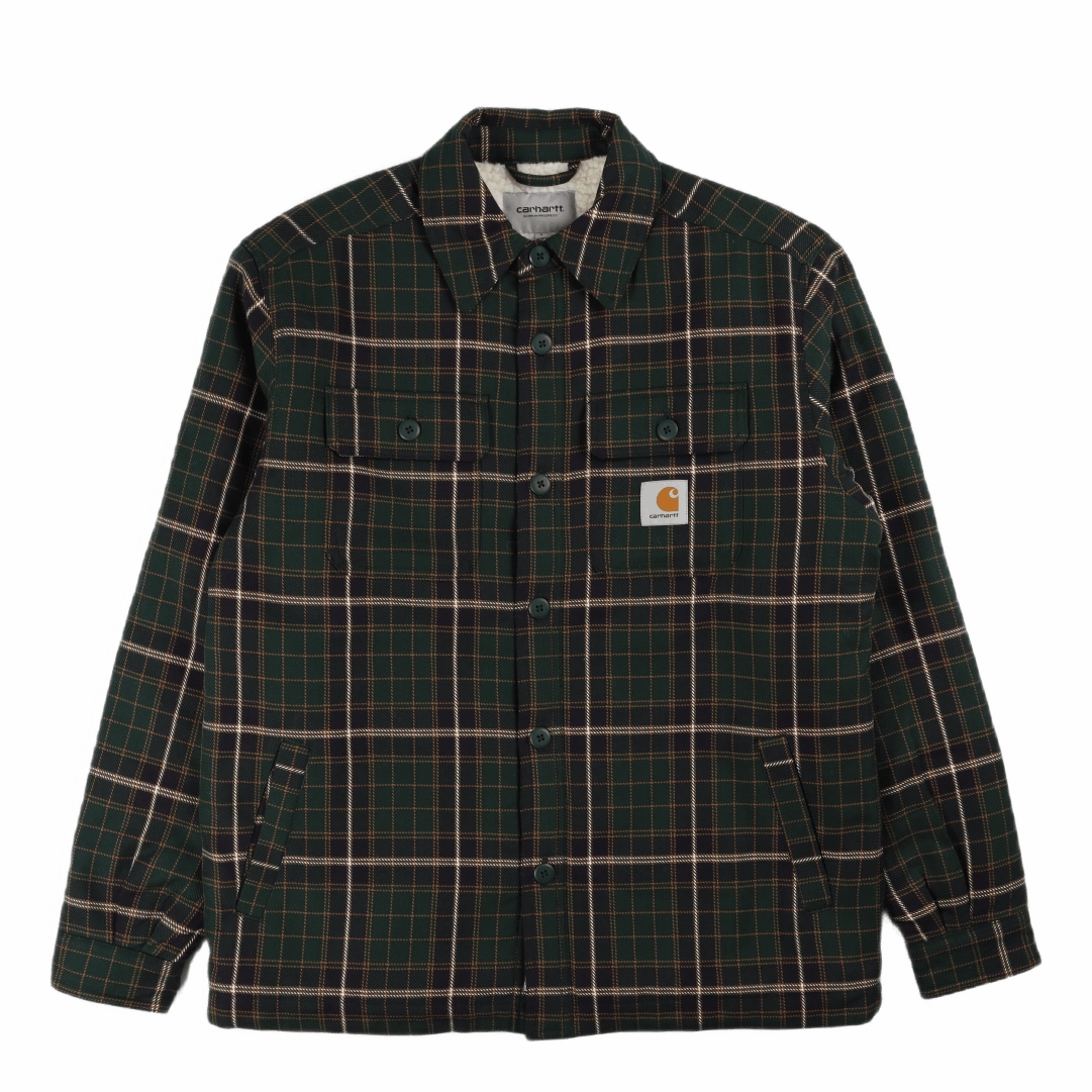 Archer Shirt Jac Cotton Twill Archer Check. Grove