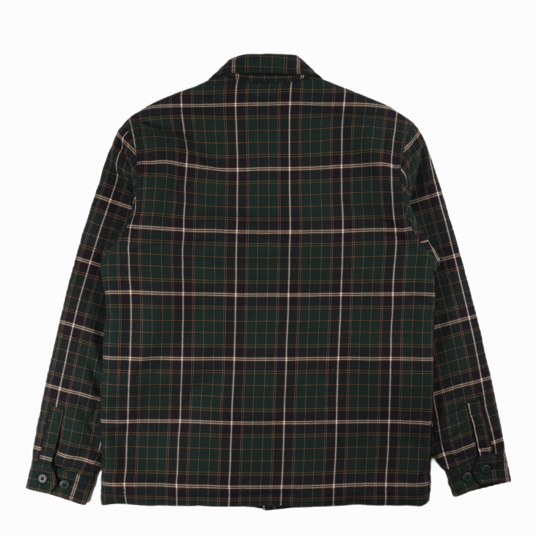 Archer Shirt Jac Cotton Twill Archer Check. Grove