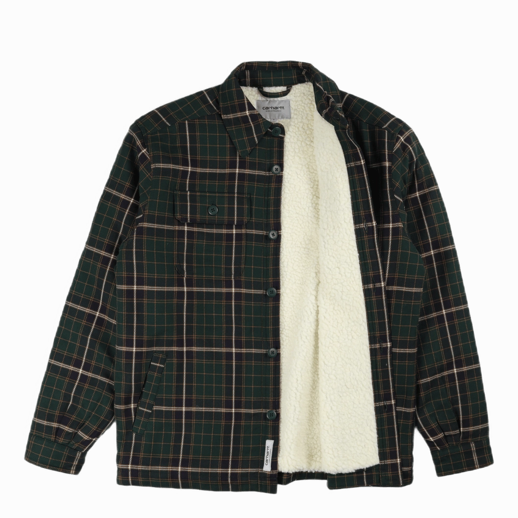Archer Shirt Jac Cotton Twill Archer Check. Grove