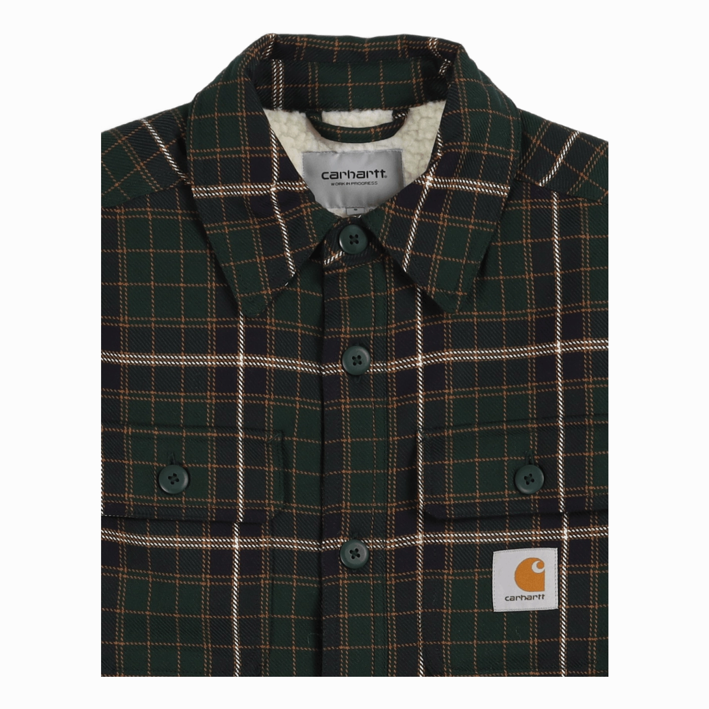 Archer Shirt Jac Cotton Twill Archer Check. Grove
