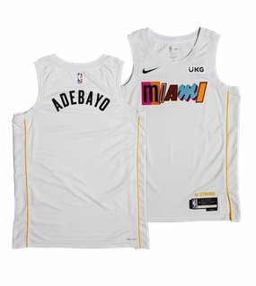 Bam Adebayo Nike Miami Mashup Vol. 2 Swingman Jersey - Custom Number Style