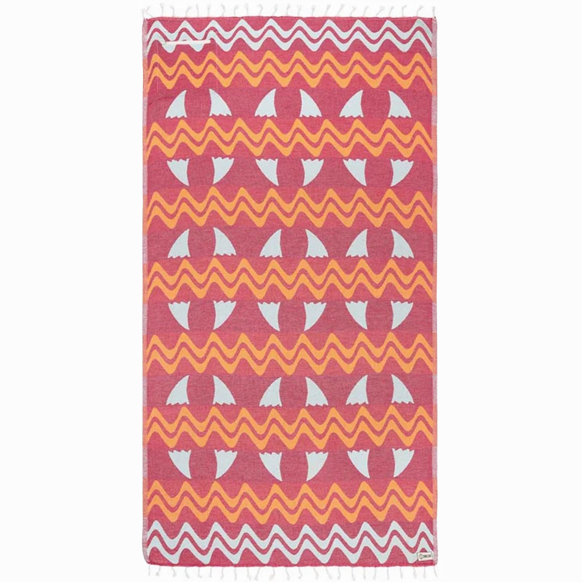 Beach Towel with Zipper Pocket