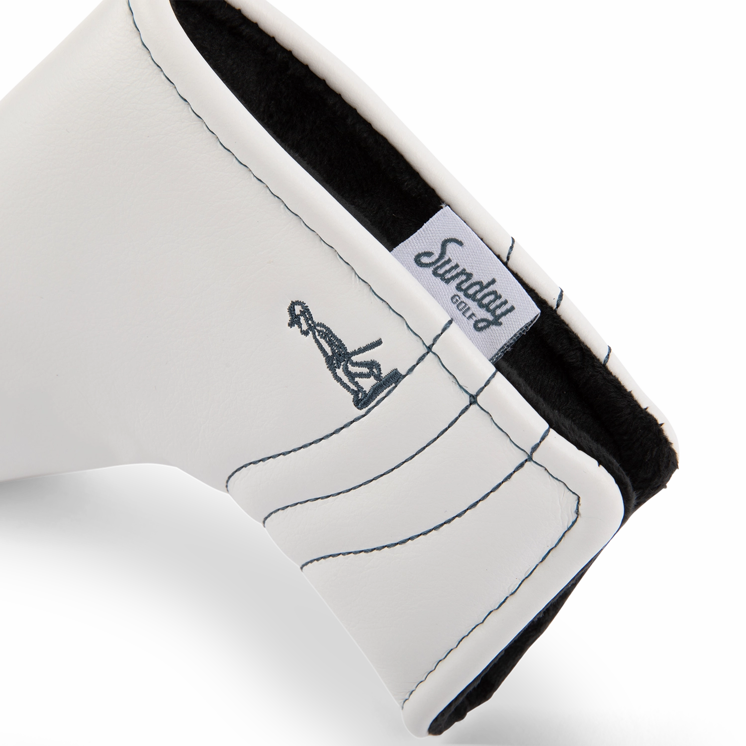 Blade Putter Headcover | White/Navy