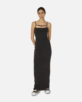Charmed Rip Maxi Dress Black Wash