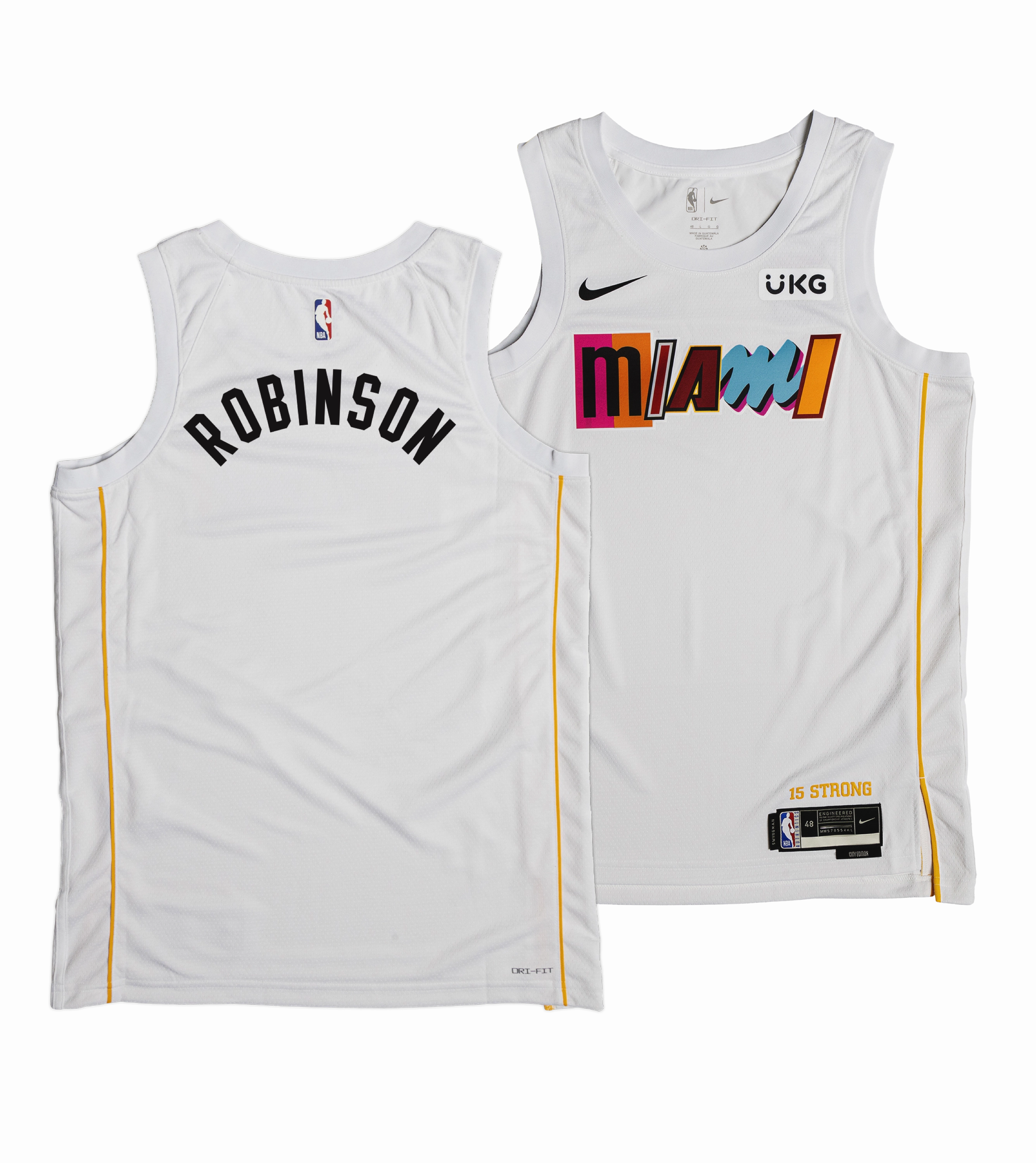 Duncan Robinson Nike Miami Mashup Vol. 2 Youth Swingman Jersey - Custom Number Style