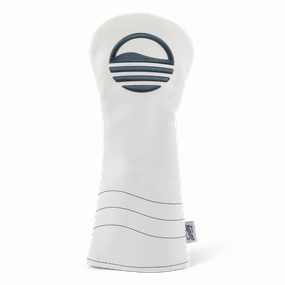 Fairway Wood Headcover | White/Navy