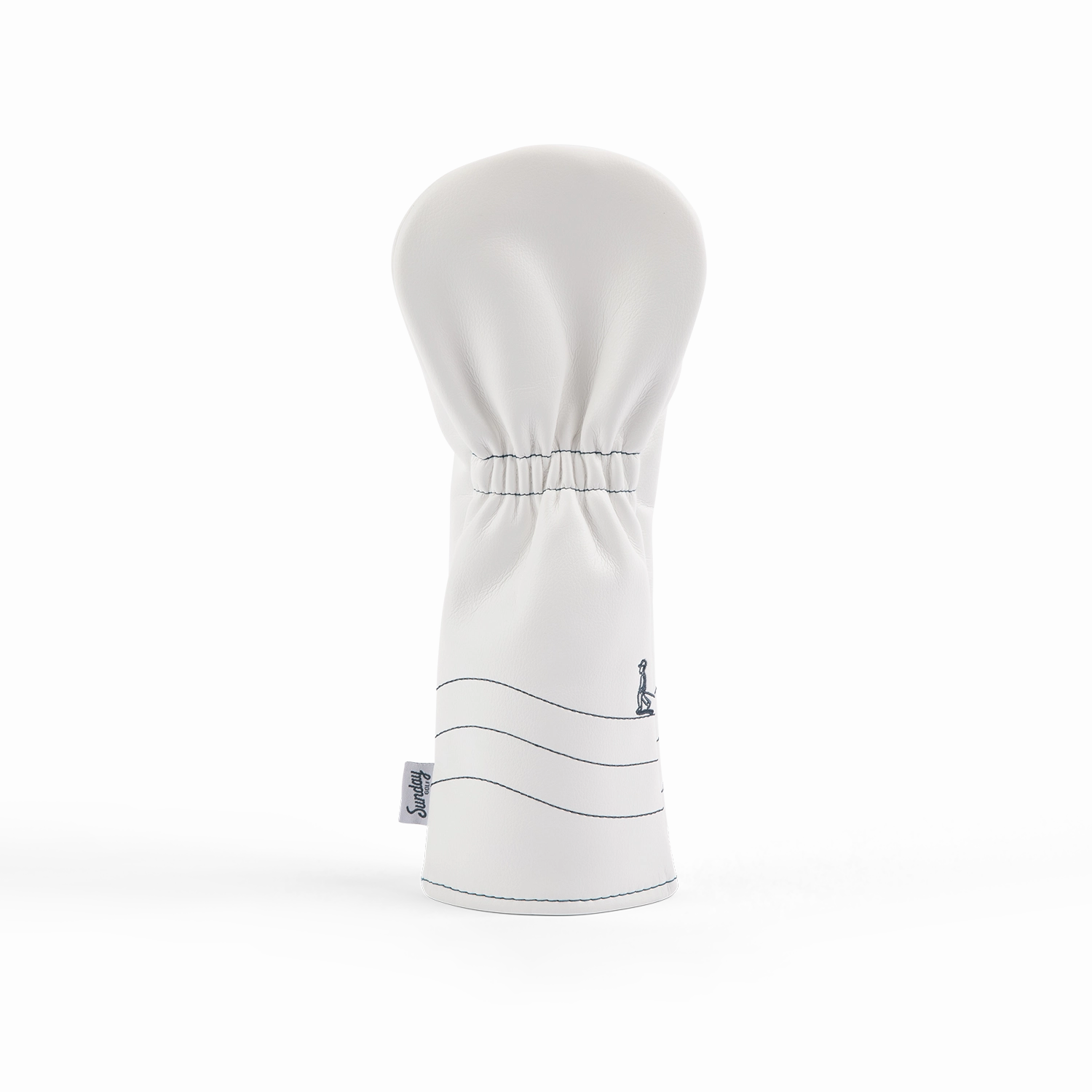 Fairway Wood Headcover | White/Navy