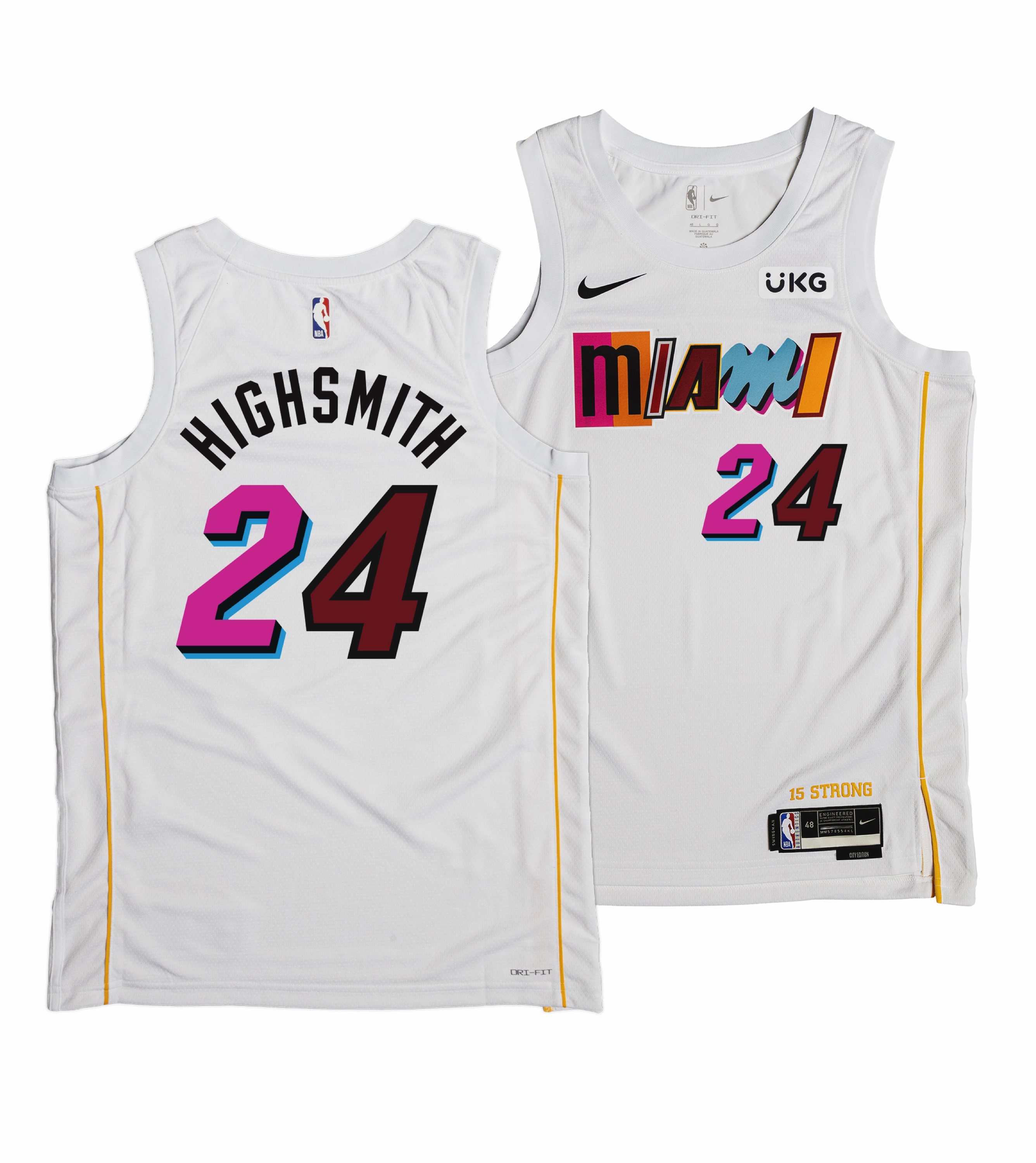 Haywood Highsmith Nike Miami Mashup Vol. 2 Youth Swingman Jersey - Player's Choice